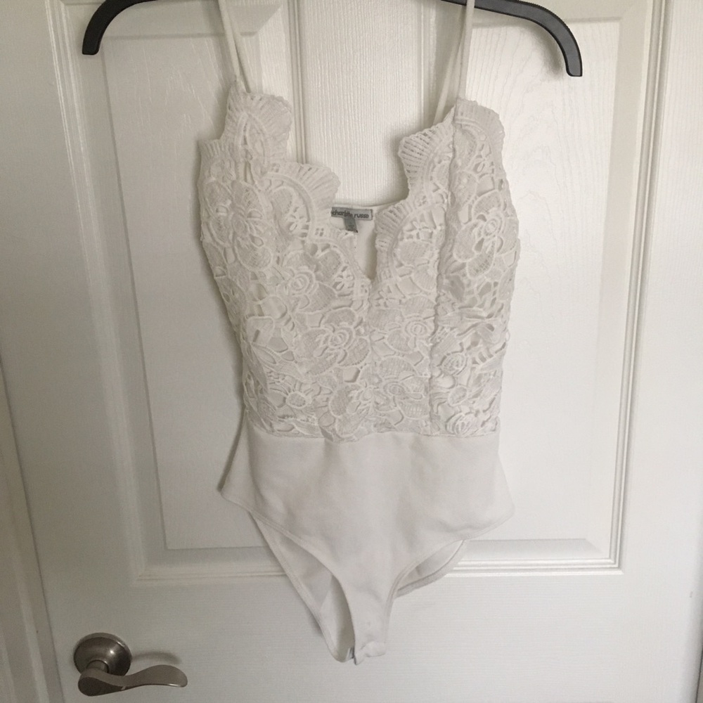Charlotte Russe lace bodysuit